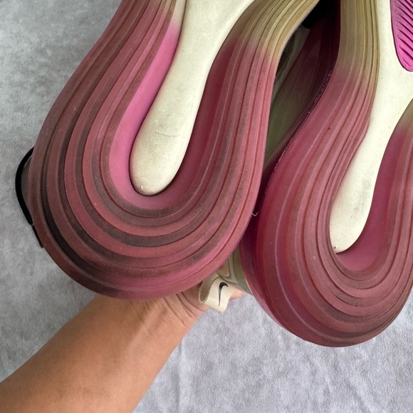 Nike Air Max 720 with Black and Cream Accents - Picture 6 of 8